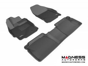 Scion TC Floor Mats (Set of 3) - Black by 3D MAXpider